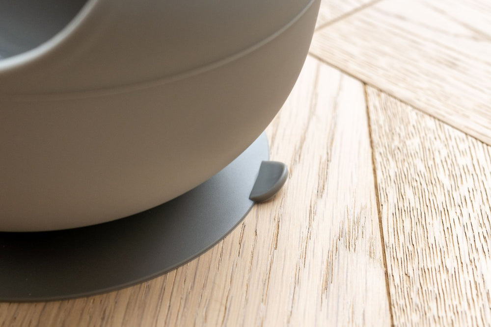 Mabel & Fox - Silicone Tableware - Bowl - Light Grey - Mabel & Fox