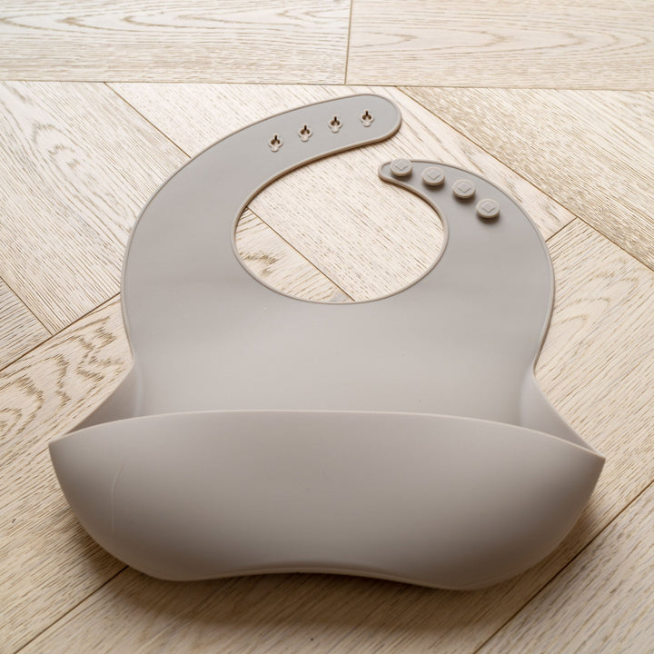 Mabel & Fox - Silicone Bib - Sandstone - Mabel & Fox