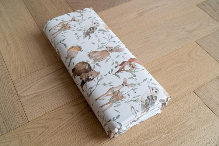 Mabel & Fox - Travel Changing Mat - Watercolour Woodlands - Mabel & Fox