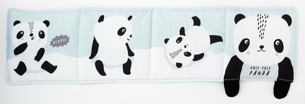 Wee Gallery - Soft Cloth Book - Panda - Mabel & Fox