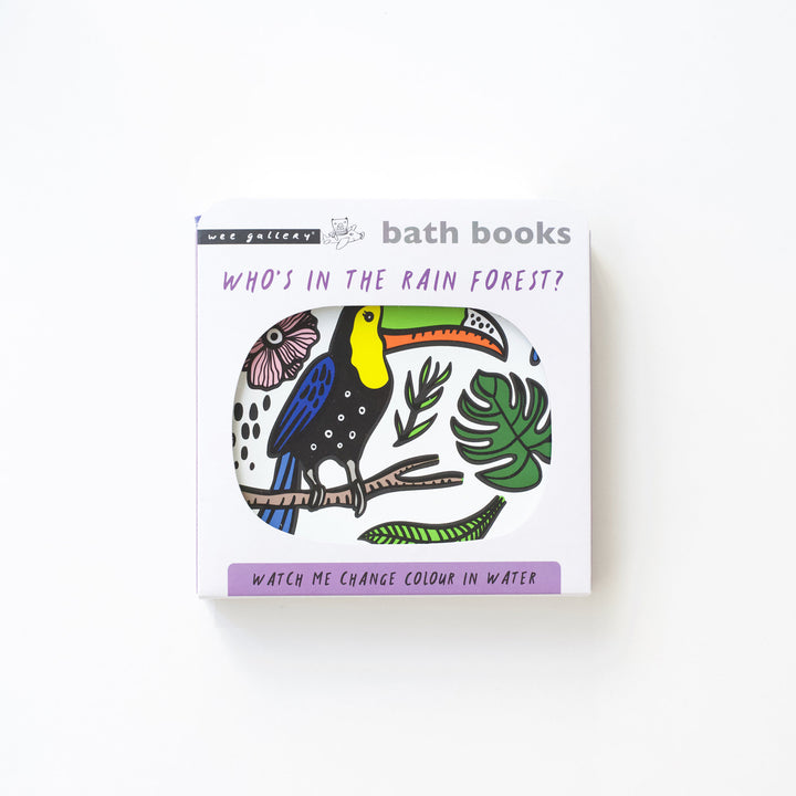 Wee Gallery - Bath Book - Who's in the rainforest?