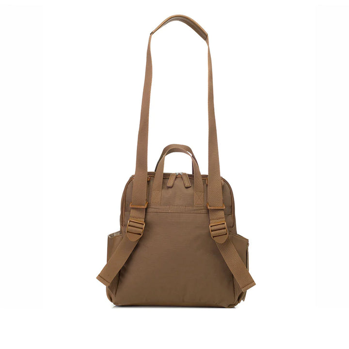 Babymel - Robyn Vegan Leather Convertible Backpack - Tan