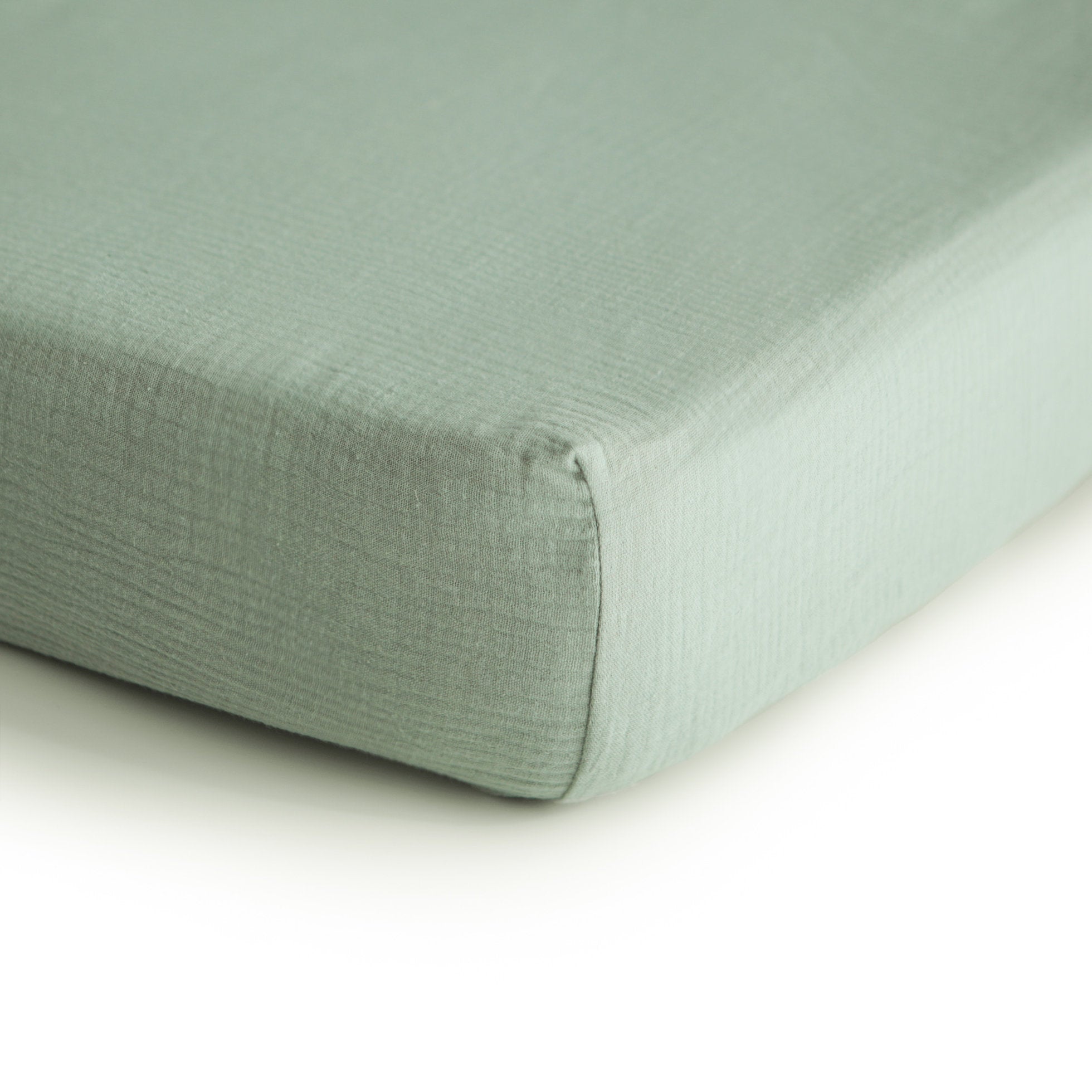 Green top crib sheet