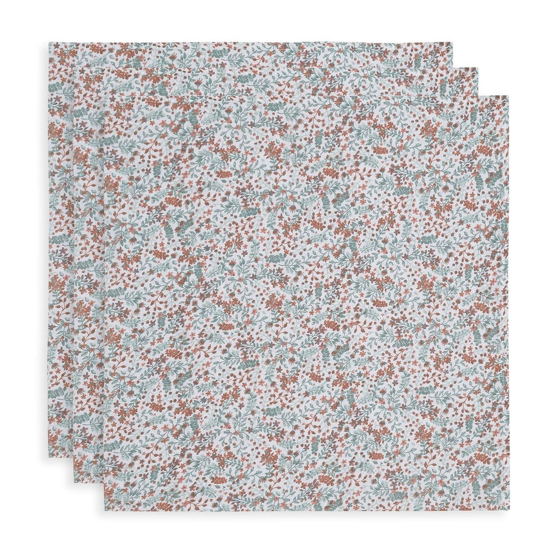 Jollein - Muslin Cloth 70x70cm - Bloom (3 Pack)