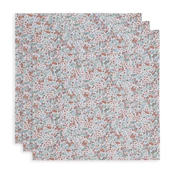 Jollein - Muslin Cloth 70x70cm - Bloom (3 Pack)