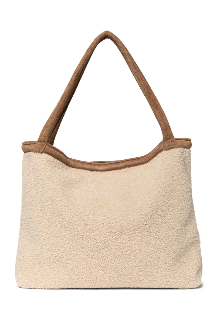 Studio Noos - Mom Bag - Teddy Ecru Lammy - Mabel & Fox