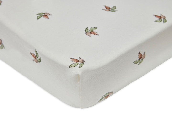 Jollein - Fitted Sheet 60x120cm - Rosehip