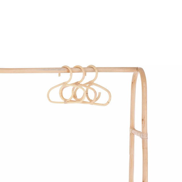 CuddleCo - Aria Clothes Rail - Rattan