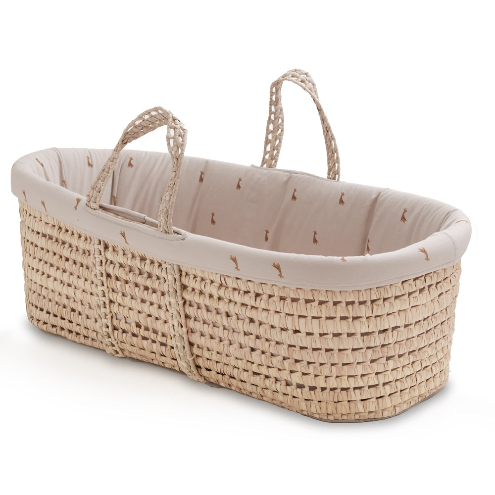 Gloop! Baby Moses Basket  - Safari - Mabel & Fox