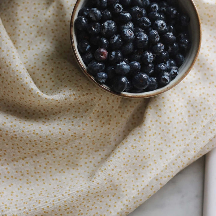 Avery Row - Organic Baby Large Muslin Swaddle - Daisy Meadow - Mabel & Fox