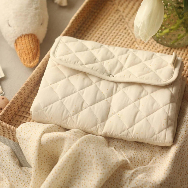 Avery Row - Travel Changing Mat - Wild Chamomile - Mabel & Fox