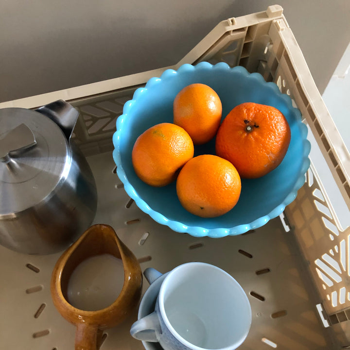 Aykasa Folding Storage Crate - Midi - Boulder - Mabel & Fox