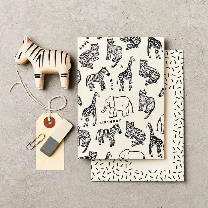 Katie Leamon - Birthday Card - Multi Animal