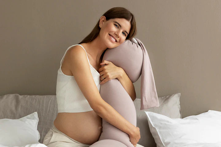 bbhugme - Pregnancy Pillow Kit - Dusty Pink / Vanilla