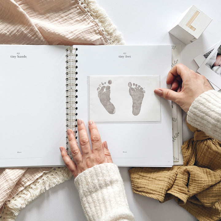 Blush & Gold - Baby Book - Animals - Mabel & Fox