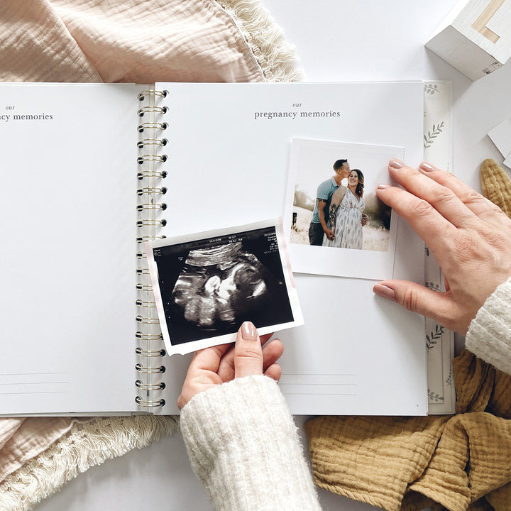 Blush & Gold - Baby Book - Animals - Mabel & Fox