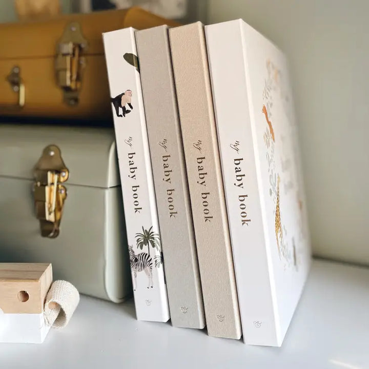 Blush & Gold - Baby Book - Animals - Mabel & Fox