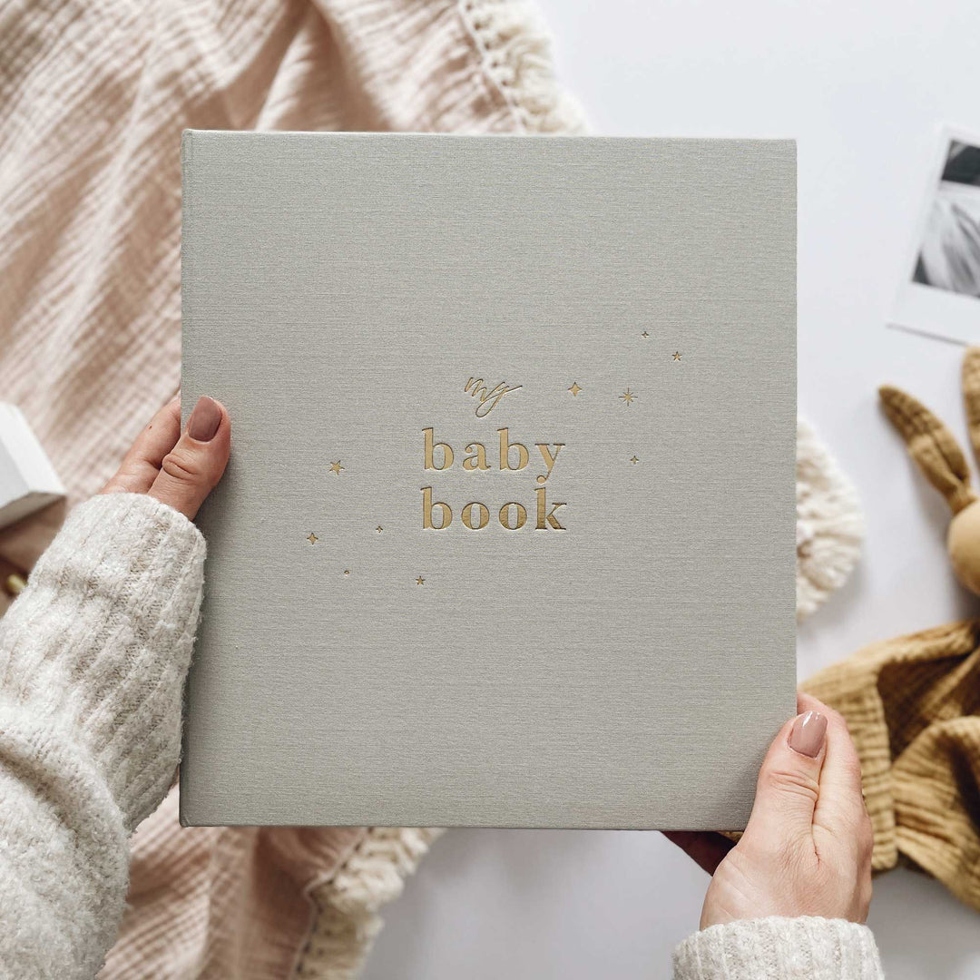 Blush & Gold - Baby Book - Misty - Mabel & Fox
