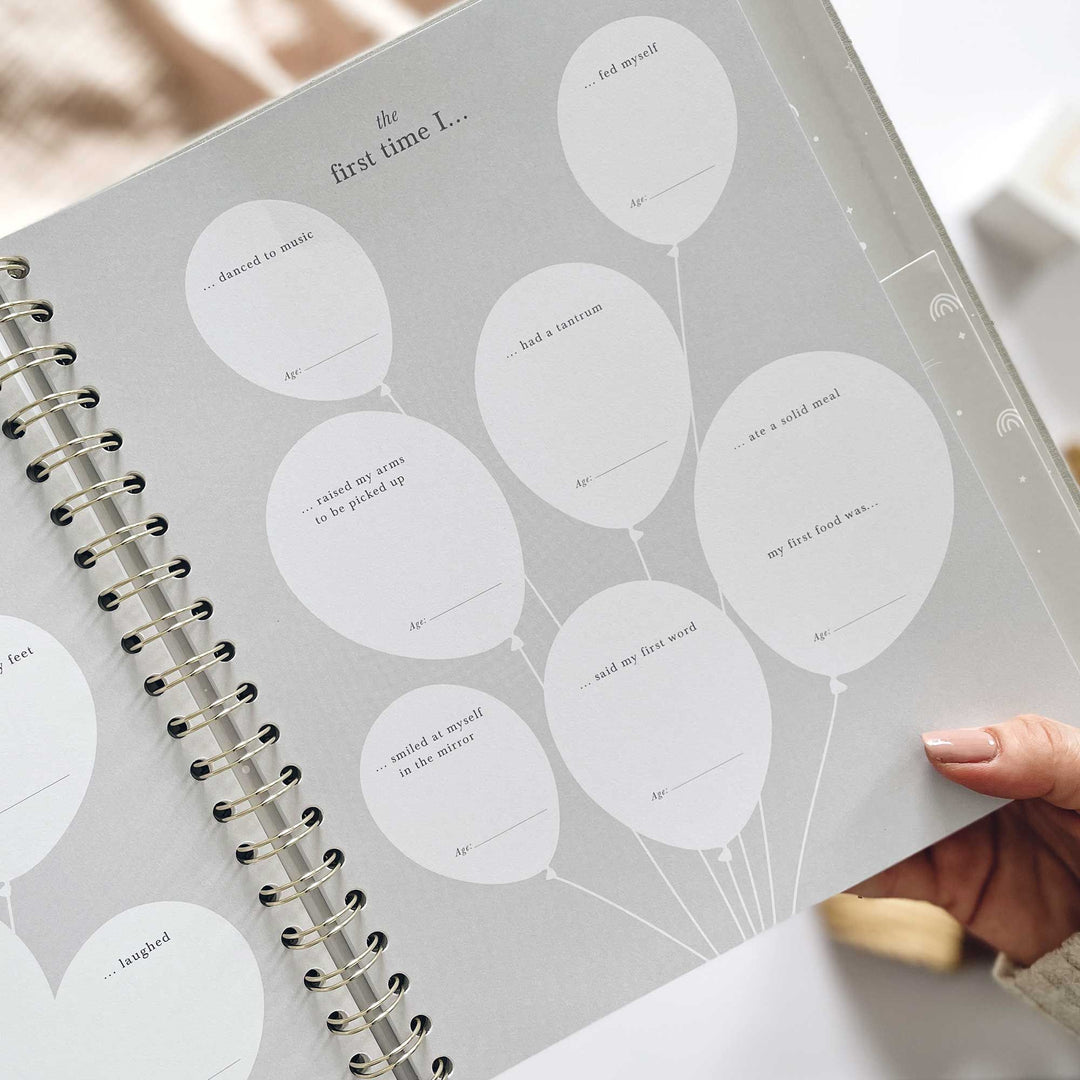 Blush & Gold - Baby Book - Misty - Mabel & Fox