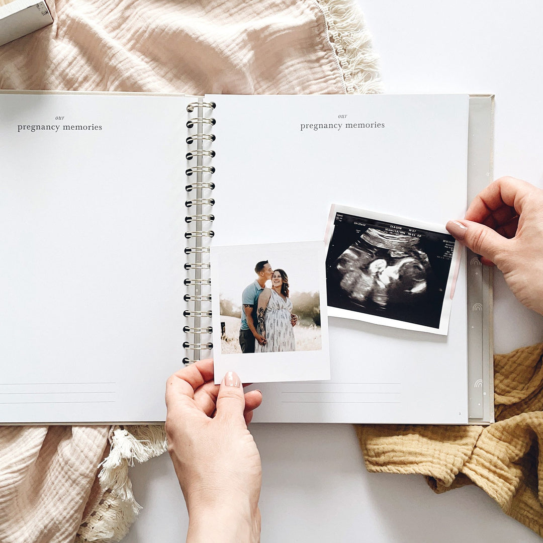 Blush & Gold - Baby Book - Safari - Mabel & Fox