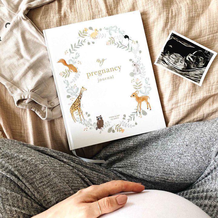 BLUSH & GOLD - PREGNANCY JOURNAL - ANIMALS - Mabel & Fox