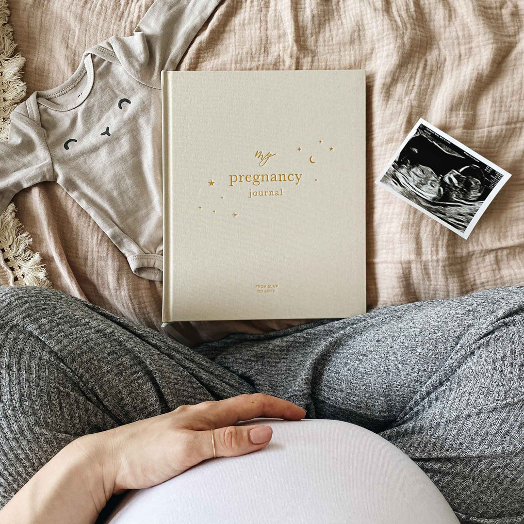Blush & Gold - Pregnancy Journal - Pearl - Mabel & Fox