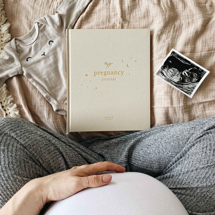 Blush & Gold - Pregnancy Journal - Pearl - Mabel & Fox