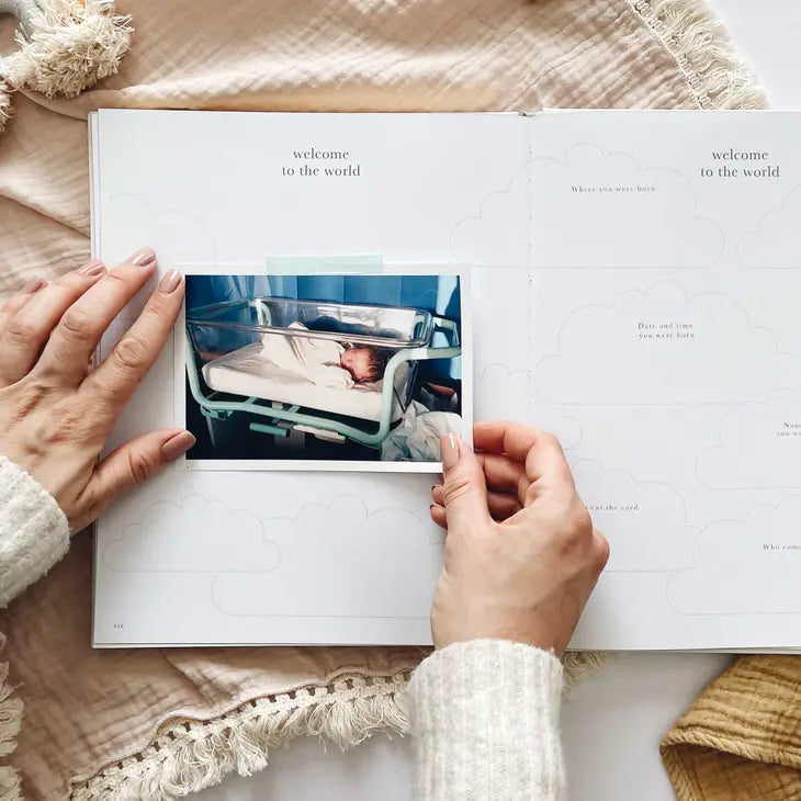 Blush & Gold - Pregnancy Journal - Pearl - Mabel & Fox