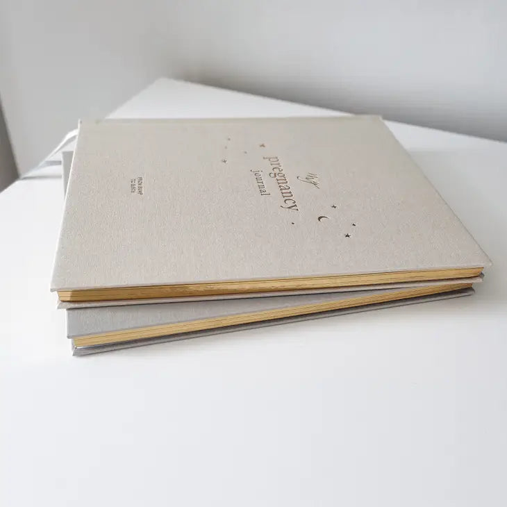Blush & Gold - Pregnancy Journal - Pearl - Mabel & Fox