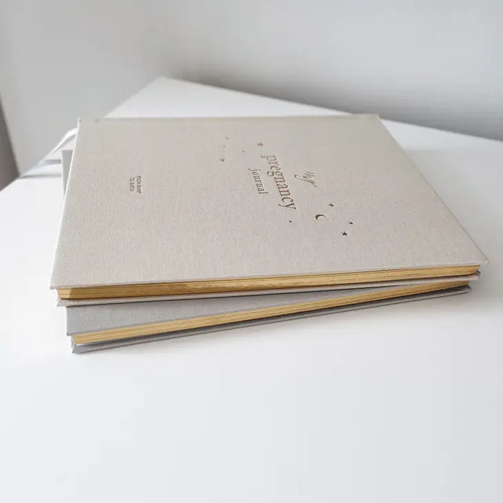 Blush & Gold - Pregnancy Journal - Pearl - Mabel & Fox