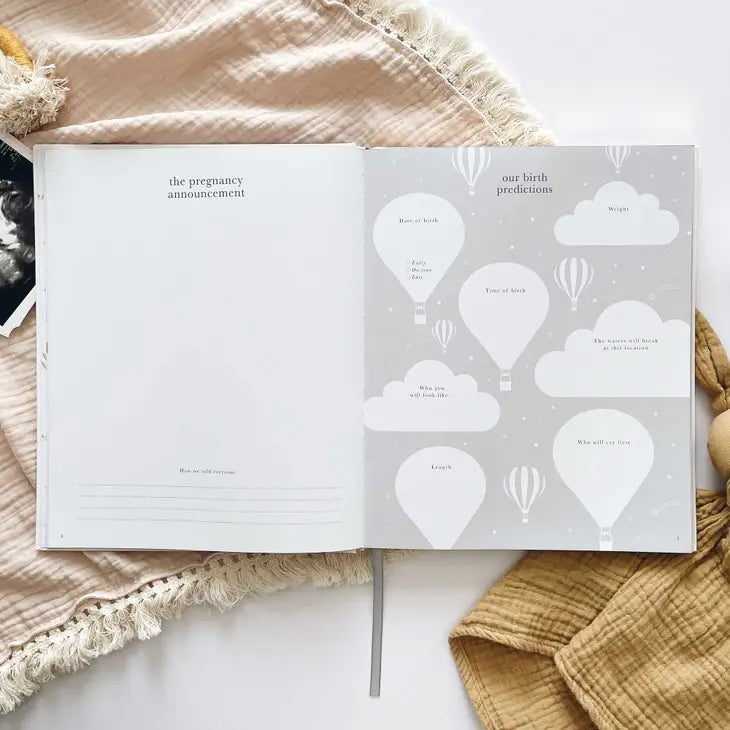 Blush & Gold - Pregnancy Journal - Pearl - Mabel & Fox
