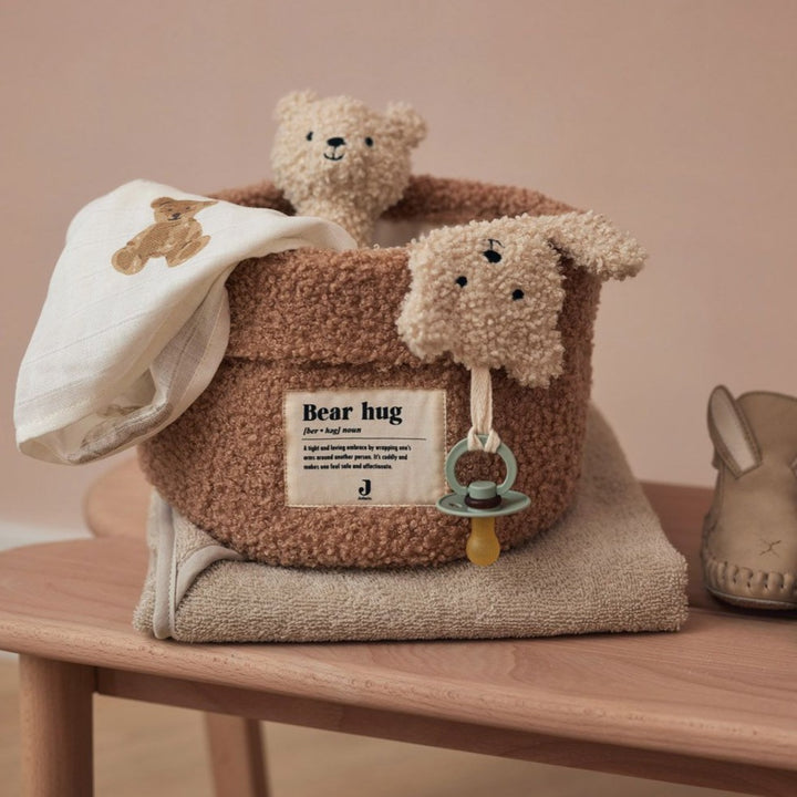 Jollein - Changing Table Basket - Boucle - Biscuit