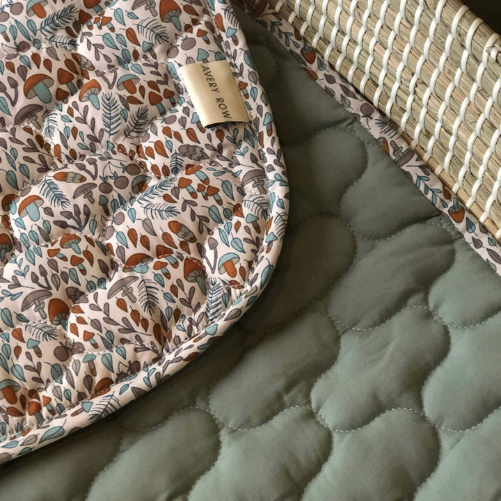 AVERY ROW - CHANGING BASKET LINER  - WOODLAND WALK - Mabel & Fox