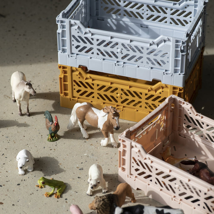 Aykasa Folding Storage Crate - Mini - Mustard