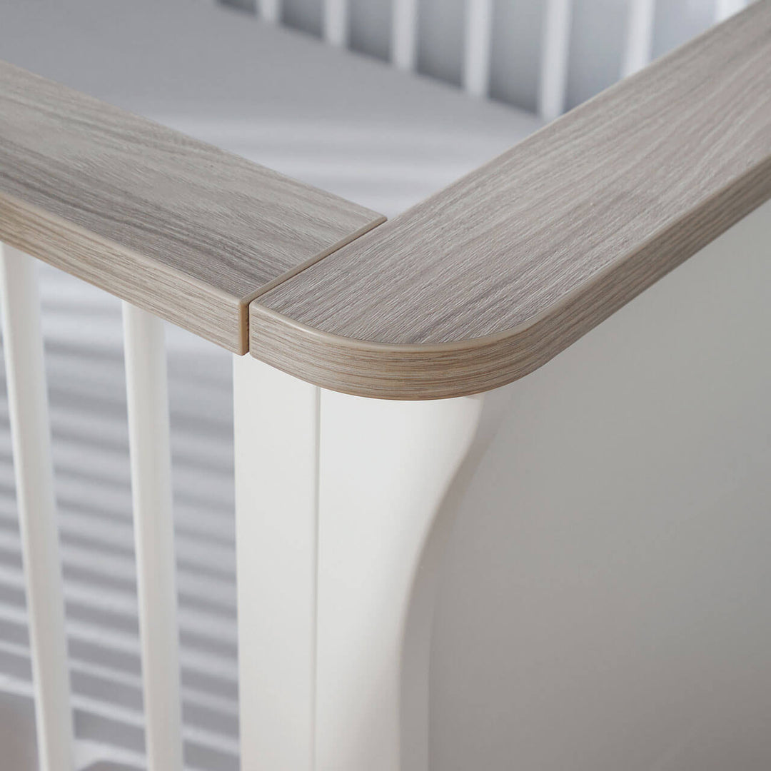 CuddleCo - Clara Cot Bed - White/Ash