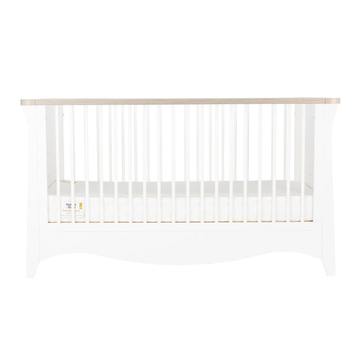 CuddleCo - Clara Cot Bed - White/Ash