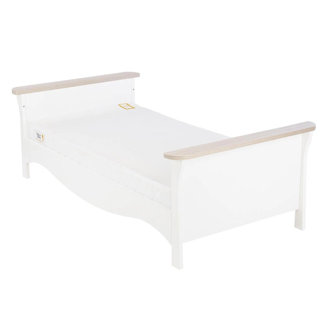 CuddleCo - Clara Cot Bed - White/Ash