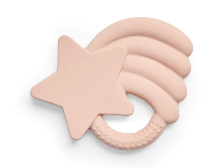Jollein - Teething Ring - Failing Star Pale Pink