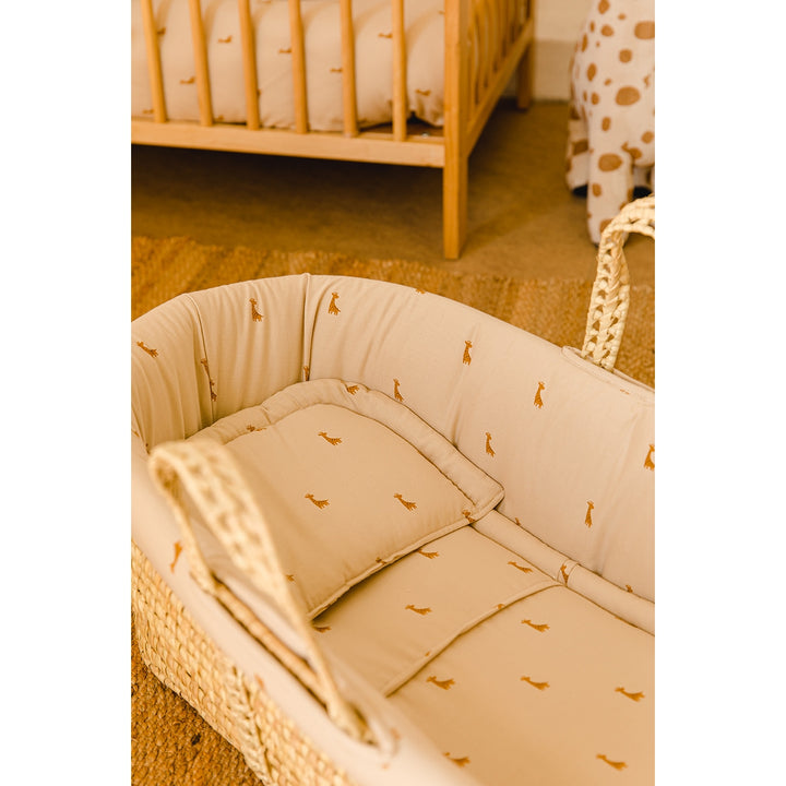 Gloop! Baby Moses Basket  - Safari - Mabel & Fox