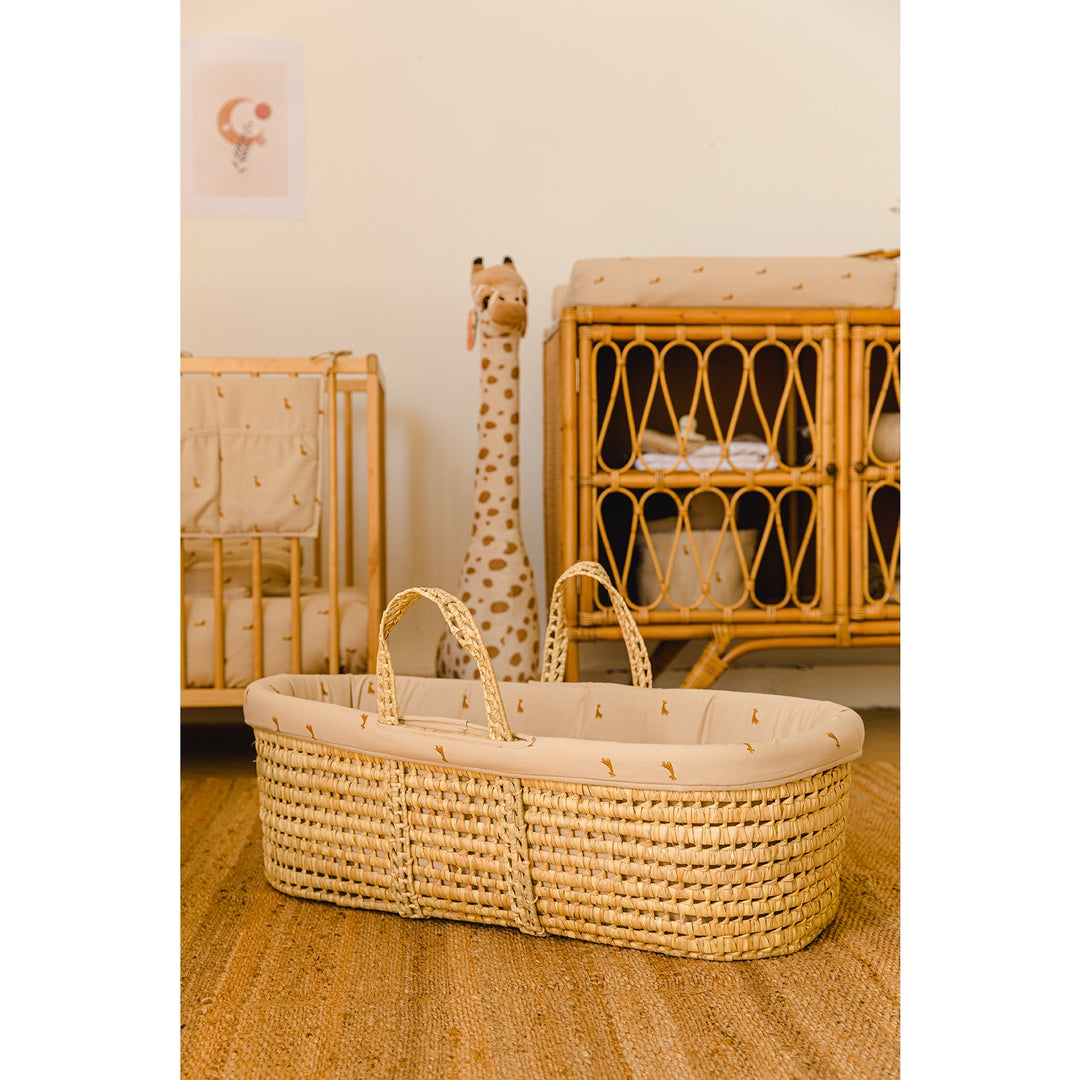 Gloop! Baby Moses Basket  - Safari - Mabel & Fox