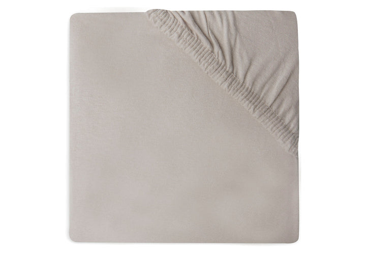 Jollein -  Jersey Fitted Sheet 70x140cm - Nougat