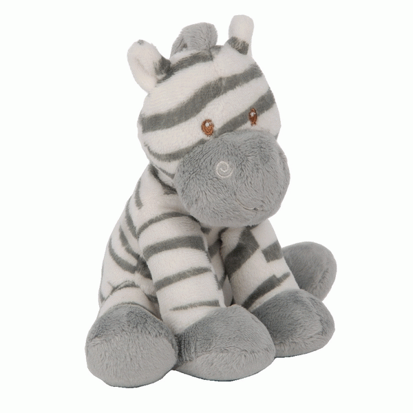 Mabel & Fox - Zooma Zebra with Rattle - Mabel & Fox