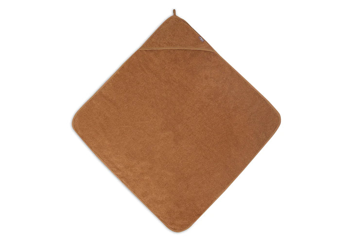 Jollein -  Baby Bath Cape - Caramel (75x75cm) - Mabel & Fox