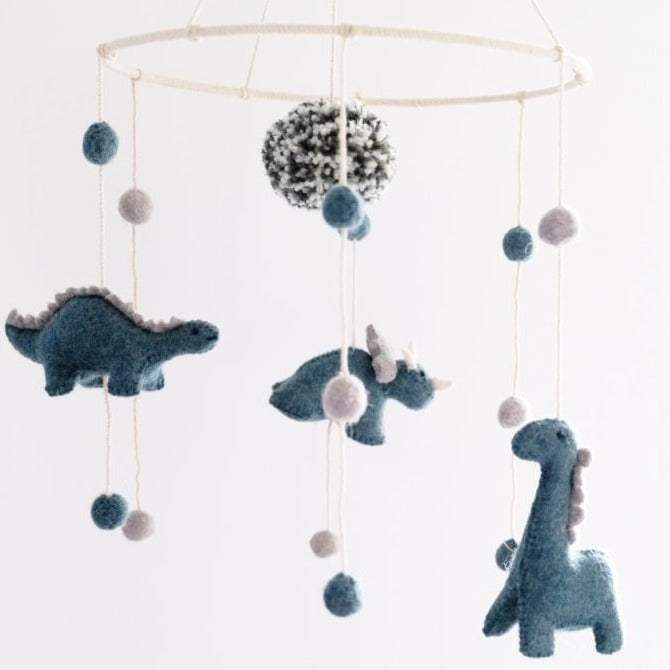 Fiona Walker England - Dinosaur Cot Mobile - Mabel & Fox
