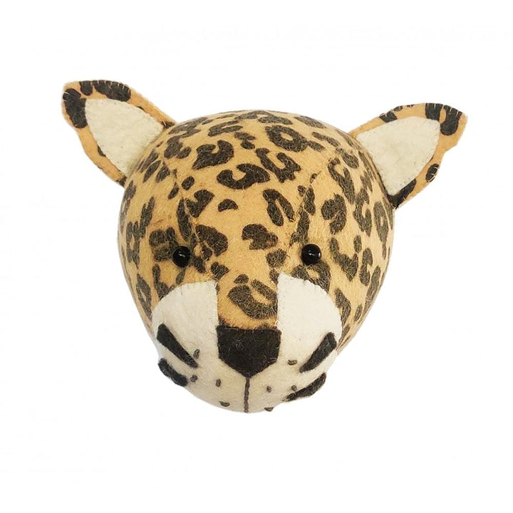 Fiona Walker England - Mini Leopard Head - Jungle Wall Mount - Mabel & Fox