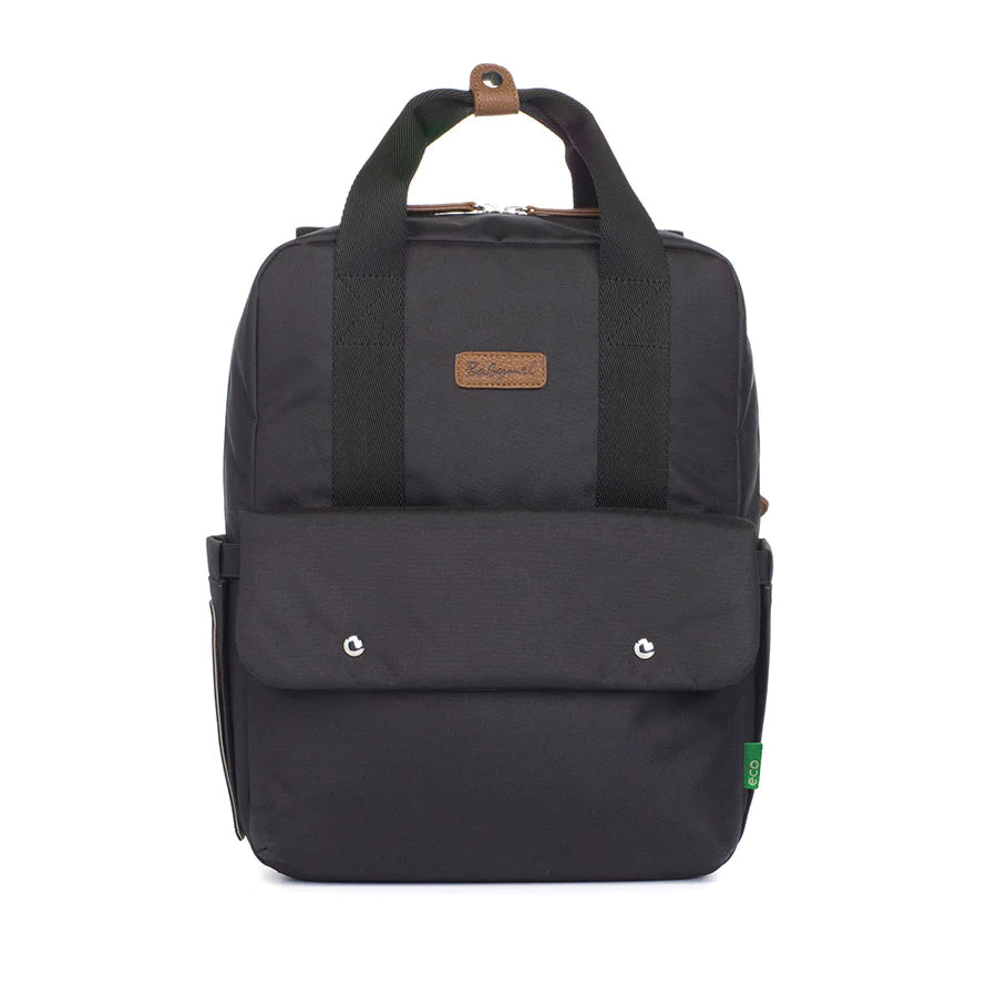 Babymel - Georgi Eco Convertible Backpack – Black - Mabel & Fox