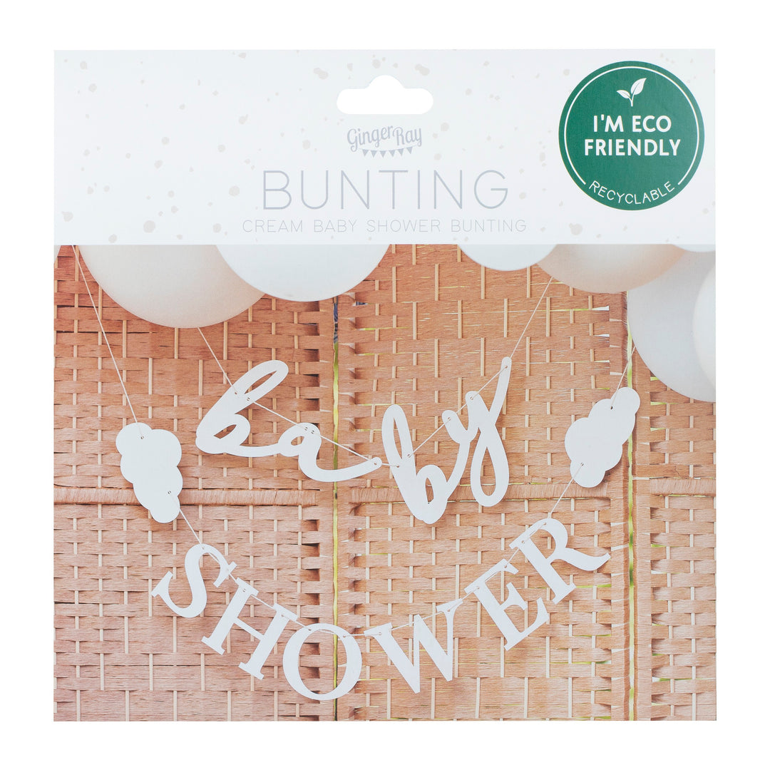 Ginger Ray - Baby Shower Clouds Bunting