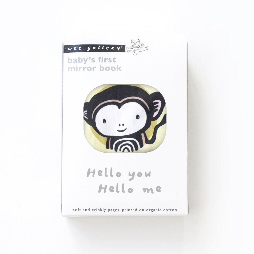 Wee Gallery - Soft Cloth Book - Hello You - Mabel & Fox