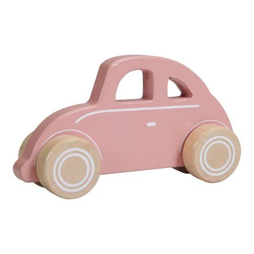 Little Dutch - Wooden Car - Pink - Mabel & Fox