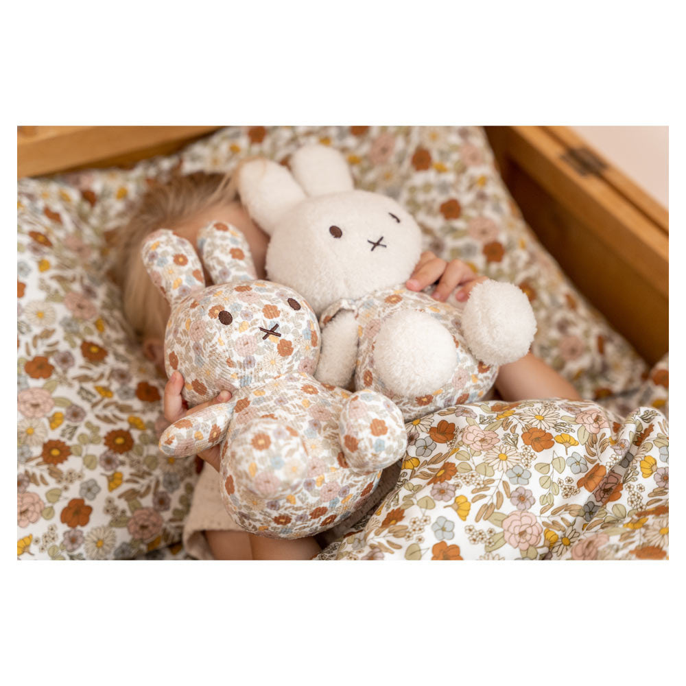 Little Dutch x Miffy - Soft Toy - Vintage Flowers (all over) 25cm